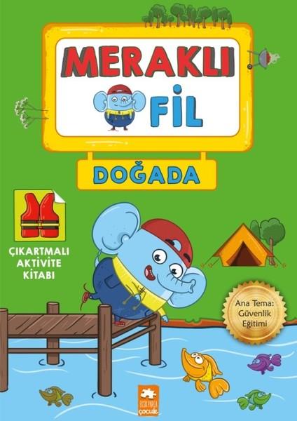 Meraklı Fil-Doğada-Çıkartmalı Aktivite Kitabı | Eksik Parça Yayınları (İnce Kapak)  - Resim 1