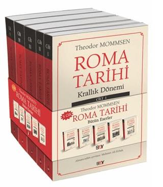 Roma Tarihi Bütün Eserler - 5 Cilt Set