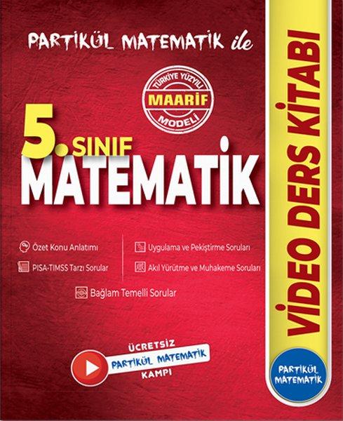 5. Sınıf Partikül Matematik Video Ders Kitabı | Partikül Matematik (İnce Kapak)  - Resim 1