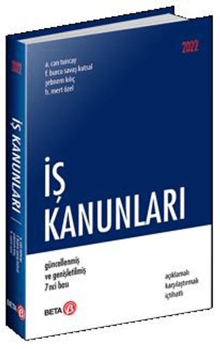 İş Kanunları | Beta Yayınevi (Ciltsiz)  - Resim 1