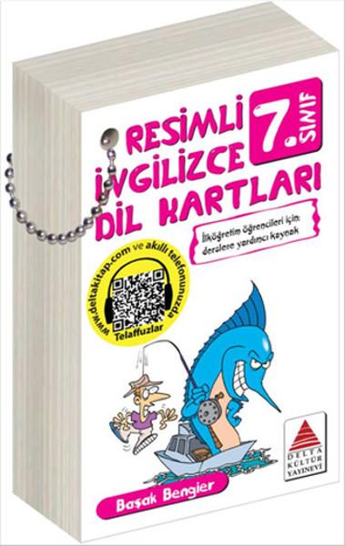 Resimli İngilizce Dil Kartları 7. Sınıf | Delta Kültür-Eğitim (İnce Kapak)  - Resim 1