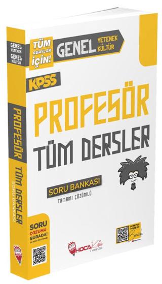 KPSS Genel Yetenek Genel Kültür Profesör Soru Bankası Çözümlü