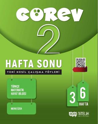 2. Sınıf Görev Hafta Sonu Çalışma Föyleri | Nitelik Yayınları (Ciltsiz)  - Resim 1