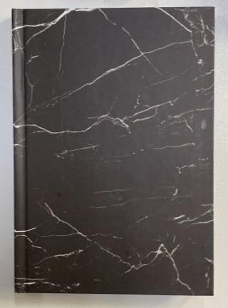 Siyah Mermer Defter - Mermer Serisi | Defterci (Ciltli)  - Resim 1