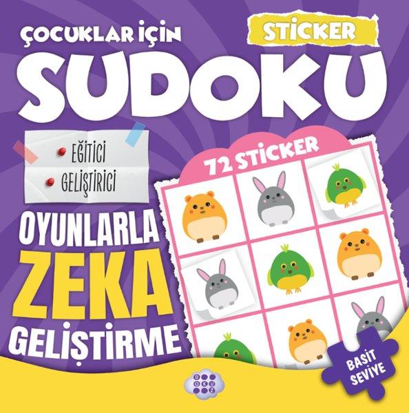 Çocuklar İçin Sudoku - Basit Seviye 2 - Sticker Hediyeli | Dokuz Yayınları (İnce Kapak)  - Resim 1