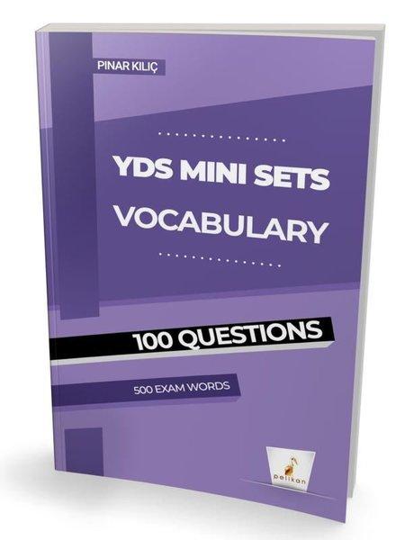 YDS İngilizce Mini Sets Vocabulary - 100 Question s -500 Exam Words | Pelikan Yayınları (İnce Kapak)  - Resim 1