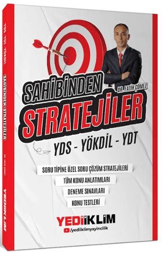 YDS YÖKDİL YDT Sahibinden Stratejiler | Yediiklim Yayınları (Ciltsiz)  - Resim 1