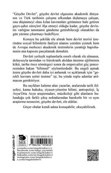 Göçebe Devlet - YaklaşımlarOluş - Tipoloji | İmge Kitabevi (İnce Kapak)  - Resim 2