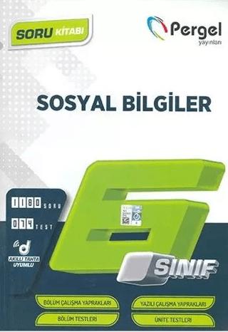 6. Sınıf 2022 Sosyal Bilgiler Soru Bankası Kitap | Pergel Yayınları (Ciltsiz)  - Resim 1