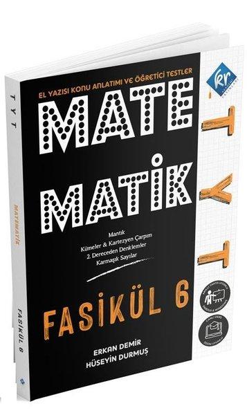 TYT Matematik El Yazısı Konu Anlatım 6. Fasikül | KR Akademi (İnce Kapak)  - Resim 1
