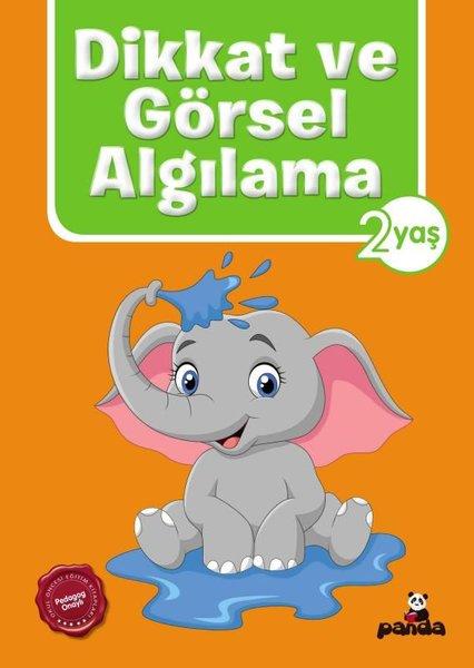 2 Yaş Dikkat ve Görsel Algılama | Panda (İnce Kapak)  - Resim 1