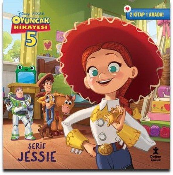 Disney Pixar Oyuncak Hikayesi 5 - Şerif Jessie ve Şerif Yardımcısı Buzz - 2 Kitap Bir Arada! | Doğan Çocuk (İnce Kapak)  - Resim 1