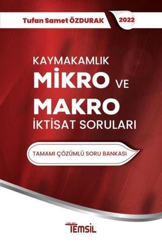 Kaymakamlık Mikro ve Makro İktisat Sorunları | Temsil Kitap (Ciltsiz)  - Resim 1