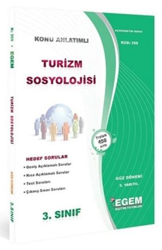 3. Sınıf 5. Yarıyıl Turizm Sosyolojisi Konu Anlatımlı Soru Bankası Kod: 359