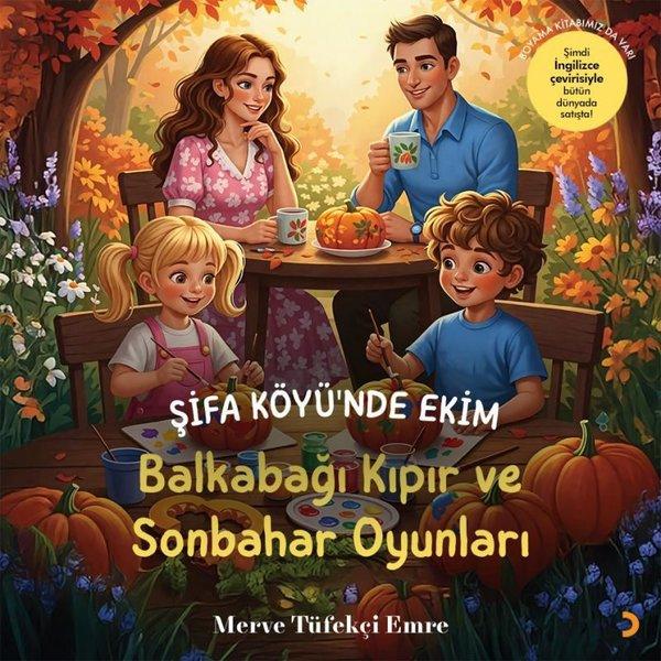 Şifa Köyü'nde Ekim - Balkabağı Kıpır ve Sonbahar Oyunları | Cinius (İnce Kapak)  - Resim 1