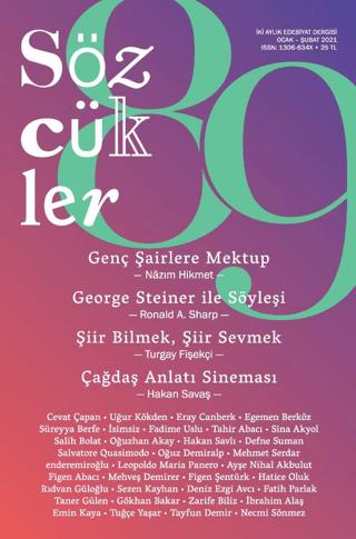 Sözcükler Dergisi Sayı: 89 Ocak - Şubat 2021 | Sözcükler Yayınları (Ciltsiz)  - Resim 1
