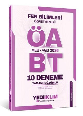 2026 MEB AGS Fen Bilimleri Öğretmenliği Tamamı Çözümlü 10 Deneme