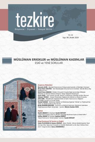 Tezkire 90. Sayı/ Aralık 2024 | Tezkire Dergisi (Ciltsiz)  - Resim 1