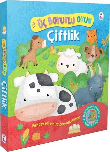 Çiftlik - Üç Boyutlu Oyun - Pencereli ve Üç Boyutlu Kitap | İndigo Çocuk (Ciltli)  - Resim 1