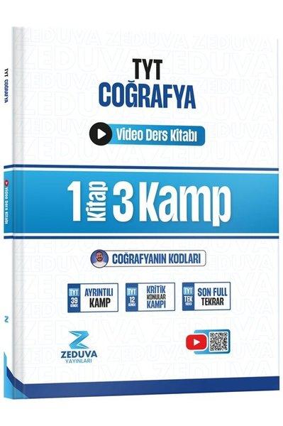 Coğrafyanın Kodları TYT Coğrafya 1 Kitap 3 Kamp Video Ders Kitabı | Zeduva Yayınları (İnce Kapak)  - Resim 1