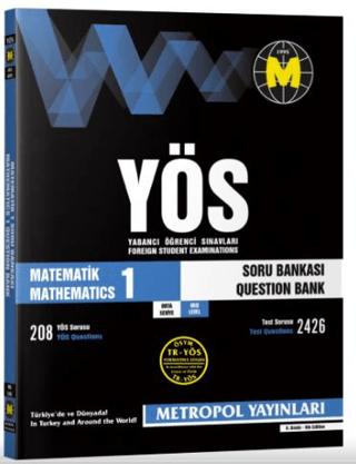 YÖS Matematik - 1 Soru Bankası (Orta Seviye)