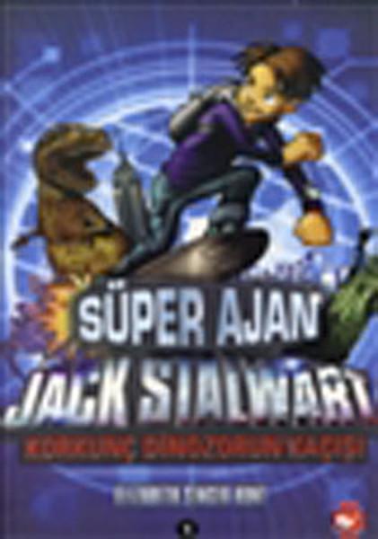 Süper Ajan Jack Stalwart - Korkunç Dinozorun Kaçışı | Beyaz Balina Yayınları (İnce Kapak)  - Resim 1