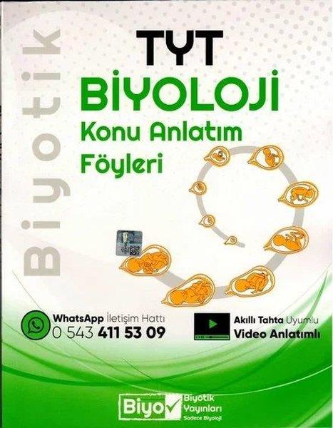 TYT Biyoloji Konu Anlatım Föyü