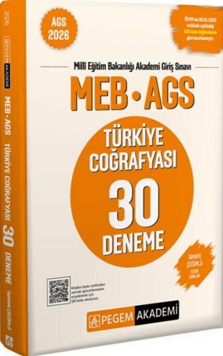2026 MEB AGS Türkiye Coğrafyası 30 Deneme