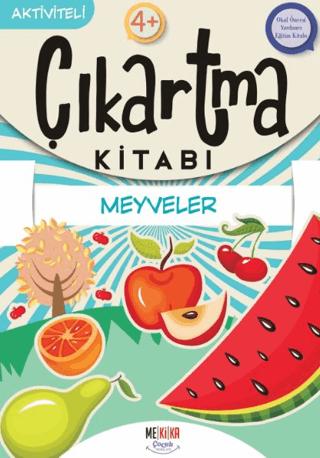Meyveler - Aktiviteli Çıkartma Kitabı | Bookalemun Yayınevi (Ciltsiz)  - Resim 1