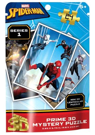 Marvel Spider-man Series 1 Prime 3D Mystery Puzzle - 24 Parça | Beta Oyuncak - Resim 1