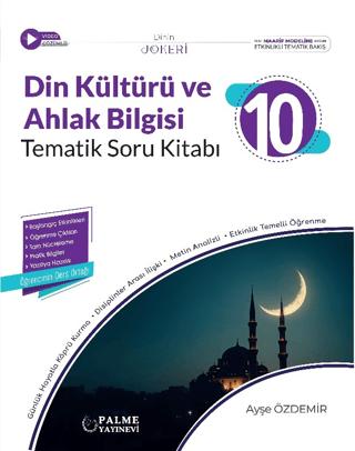 10. Sınıf Joker Din Kültürü ve Ahlak Bilgisi Tematik Soru Kitabı
