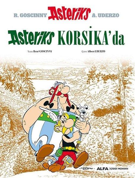 Asteriks - Korsika'da | Alfa Yayıncılık (İnce Kapak)  - Resim 1