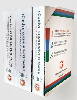 Türkiye Cumhuriyeti Tarihi 3 Kitap Takım | Atatürk Araştırma Merkezi (Ciltsiz)  - Resim 1