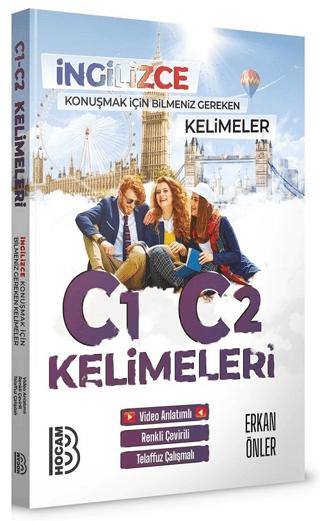 İngilizce Konuşturan C1 C2 Kelimeleri | Erkan Önler (Ciltsiz)  - Resim 1