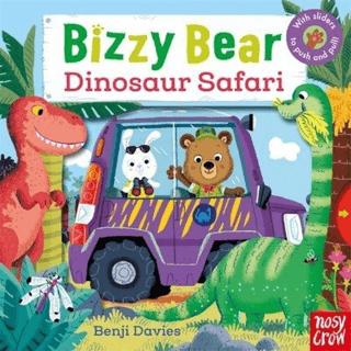 Bizzy Bear - Dinosaur Safari | Nosy Crow (Ciltsiz)  - Resim 1