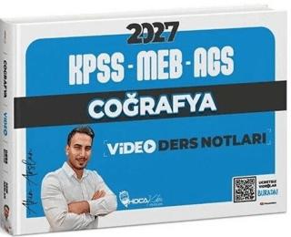 2027 KPSS MEB AGS Coğrafya Video Ders Notları | Hoca Kafası Yayınları (Ciltsiz)  - Resim 1