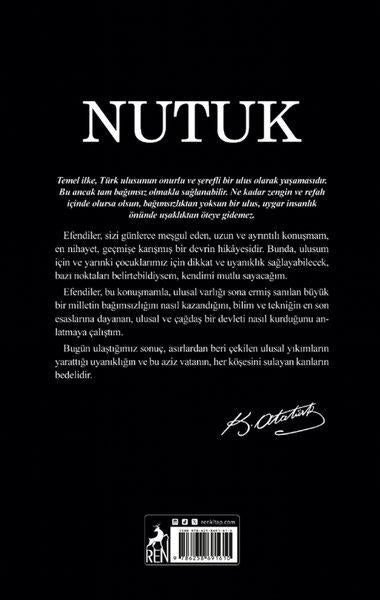 Nutuk - 100. Yıl Özel Baskı | Ren Kitap (Ciltli)  - Resim 2