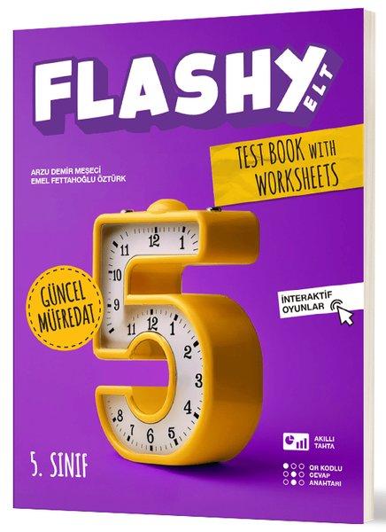 5. Sınıf Flashy Test Book With Worksheets | Hız Yayınları (İnce Kapak)  - Resim 1