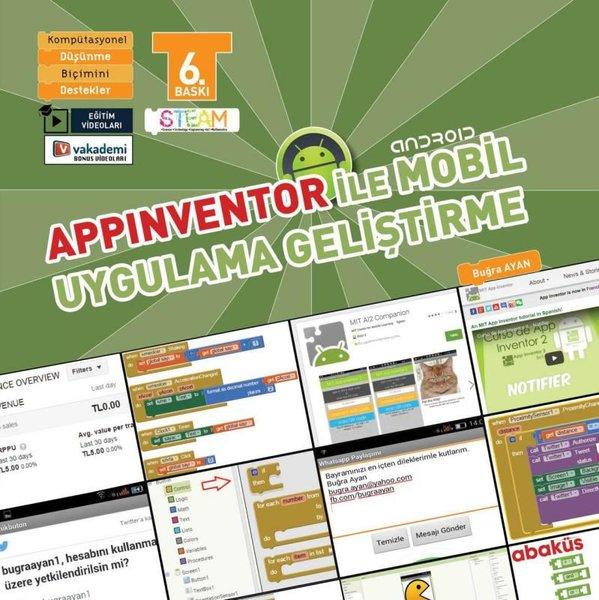 Appinventor ile Mobil Uygulama Android Geliştirme | Abaküs Kitap (İnce Kapak)  - Resim 1