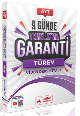 9 Günde Temel Atma Garanti Türev Video Ders Kitabı | Paraf Akademi (Ciltsiz)  - Resim 1