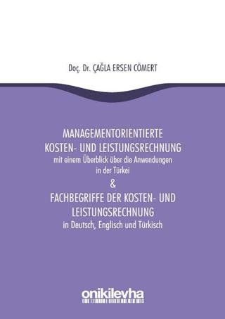 Managementorientierte Kosten-Und Leistungsrechnung And Fachbegriffe Der Kosten-Und Leistungsrechnung | On İki Levha Yayınları (Ciltsiz)  - Resim 1