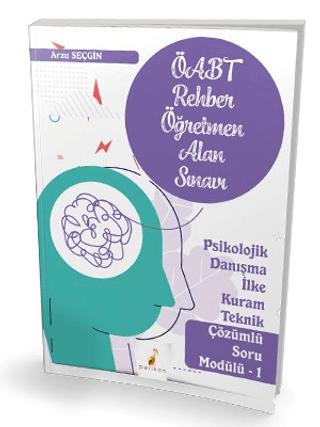 KPSS ÖABT Rehber Öğretmenliği Alan Sınavı - Psikolojik Danışma İlke Kuram Teknik Çözümlü Soru Modülü 1 | Pelikan Tıp Teknik Yayıncılık (Ciltsiz)  - Resim 1