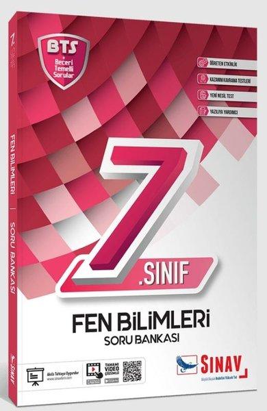 7.Sınıf Fen Bilimleri Soru Bankası | Sınav Dergisi Yayınları (İnce Kapak)  - Resim 1