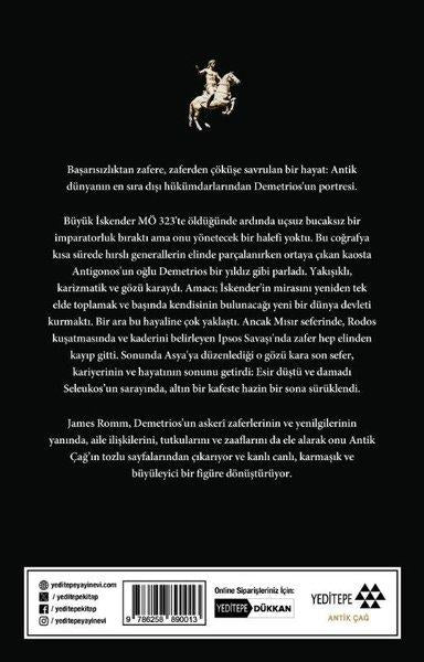 Demetrios - Kentlerin Yağmacısı | Yeditepe Yayınevi (İnce Kapak)  - Resim 2