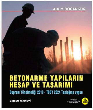 Betonarme Yapıların Hesap ve Tasarımı