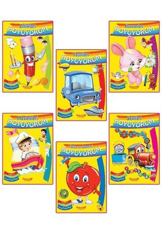 Kavramlar Boyama Seti (6 Kitap Takım)