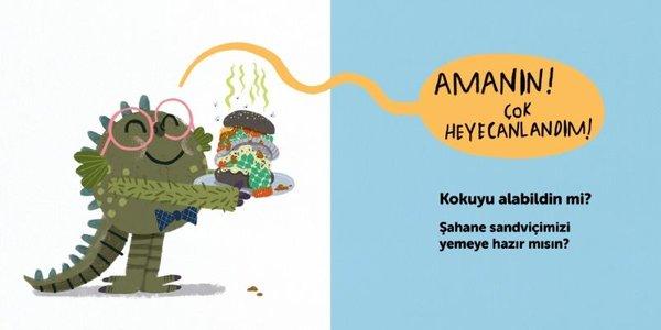 Acıktın mı Canavar? Bir Canavar Kanka Curcunası 2 | Domingo Yayınevi (İnce Kapak)  - Resim 6