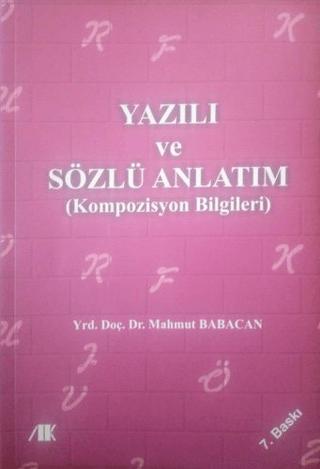 Yazılı ve Sözlü Anlatım