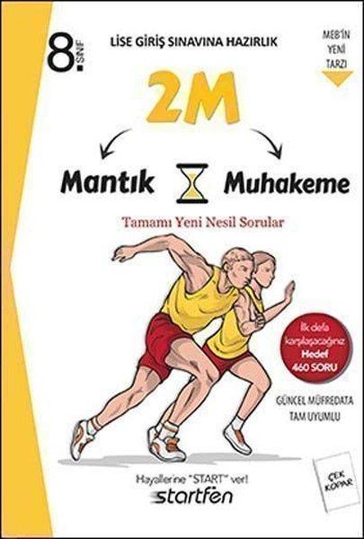8. Sınıf 2M Mantık Muhakeme Soru Bankası | Startfen Yayınları (İnce Kapak)  - Resim 1