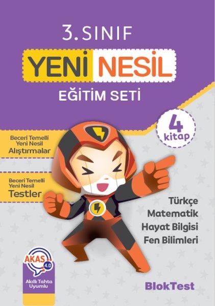 3. Sınıf Yeni Nesil Eğitim Seti | Bloktest Yayınları (İnce Kapak)  - Resim 1